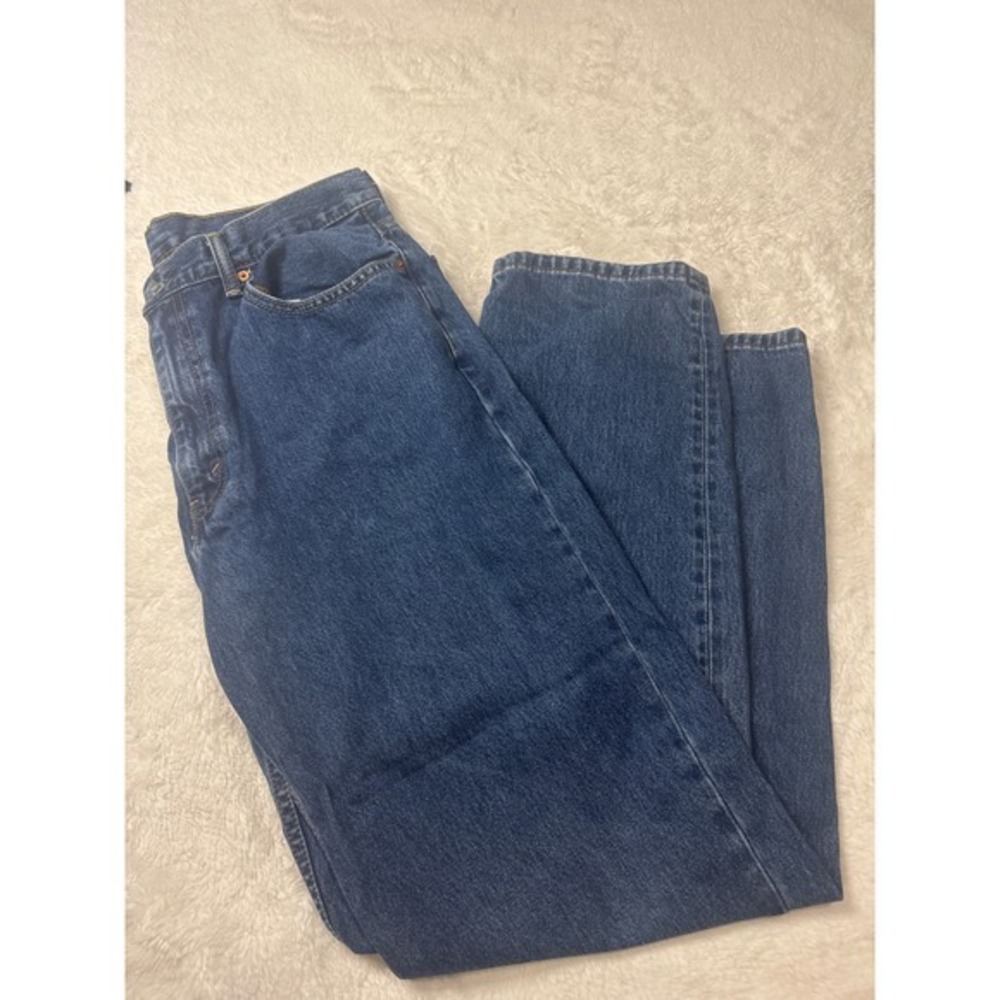 Levi's 550 Relaxed Fit Jeans Mens 36x34 Blue Excellent Tapered Denim